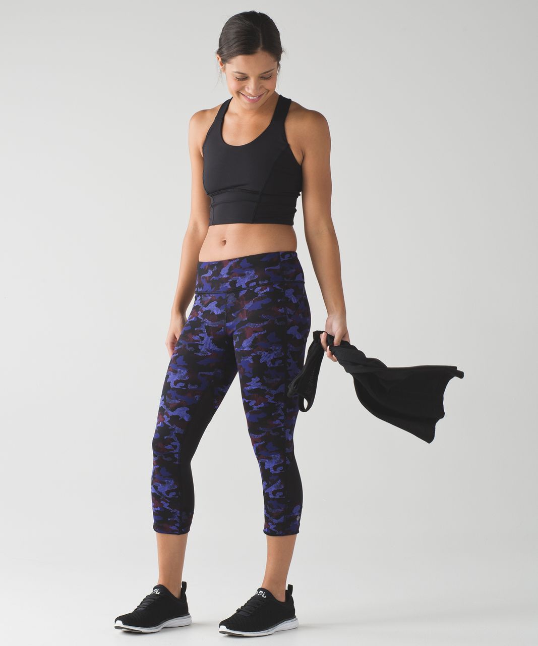 Lululemon Pace Rival Crop Blue Leggings Size XXS – The Trove Guam