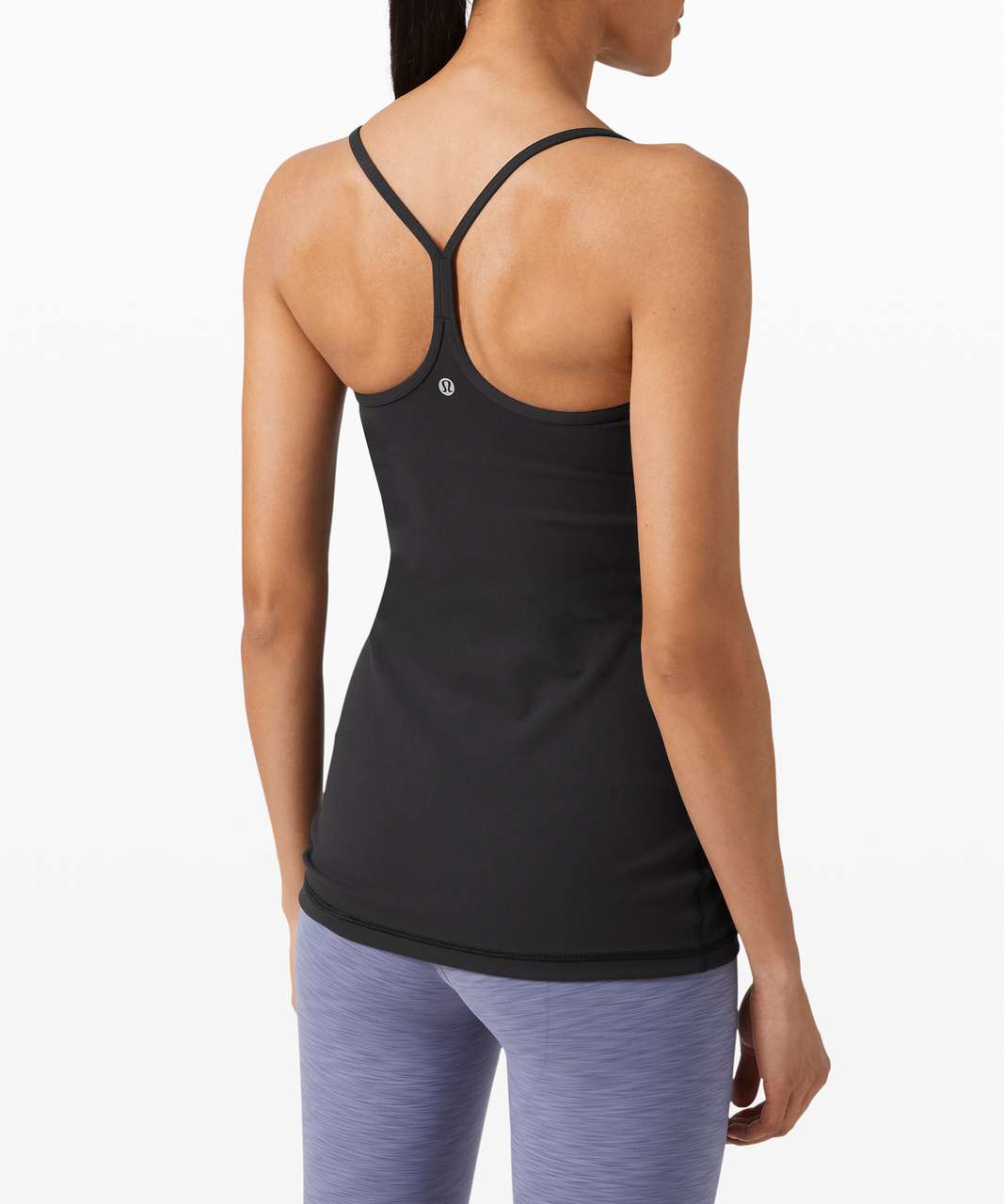 Lululemon Power Y Tank *Everlux - Black - lulu fanatics