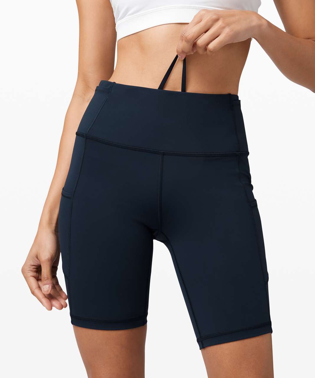 Lululemon Fast And Free Short 10 *Non-Reflective - True Navy - lulu  fanatics