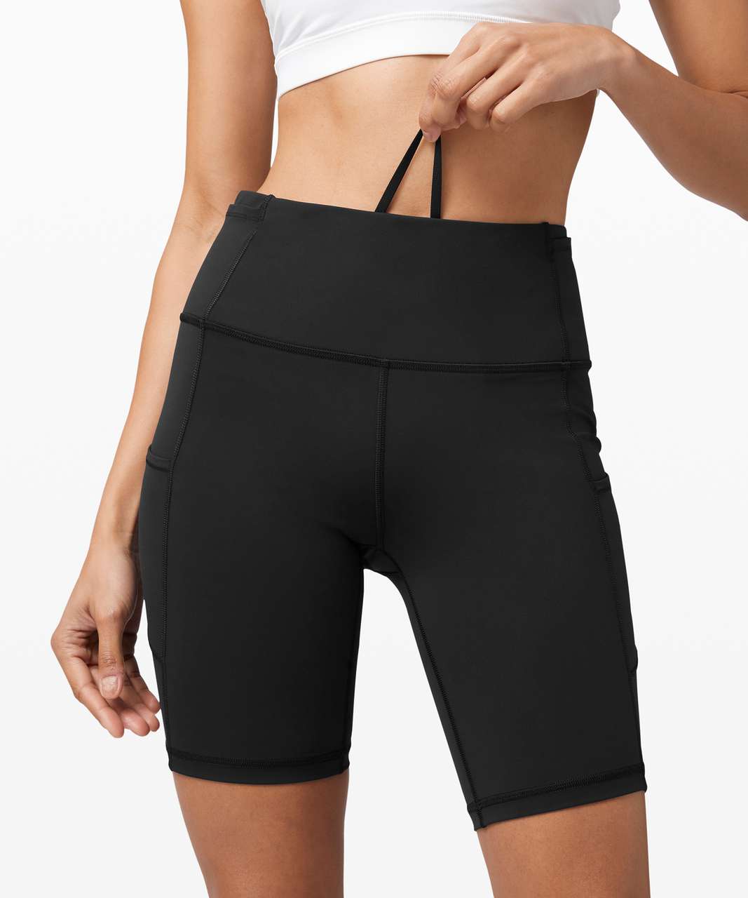 Black Fast and Free 6 running shorts, Lululemon