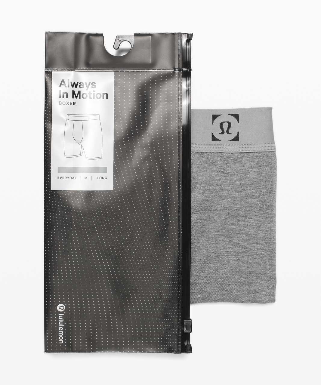 Lululemon Always In Motion Boxer *The Long One 7" - Heathered Core Medium Grey