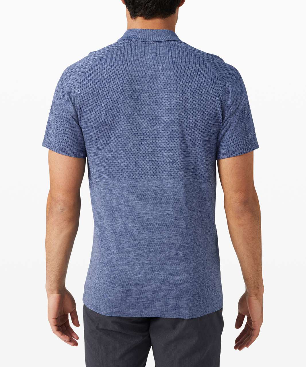 Lululemon Metal Vent Tech Polo 2.0 - Midnight Shadow / Tempest Blue