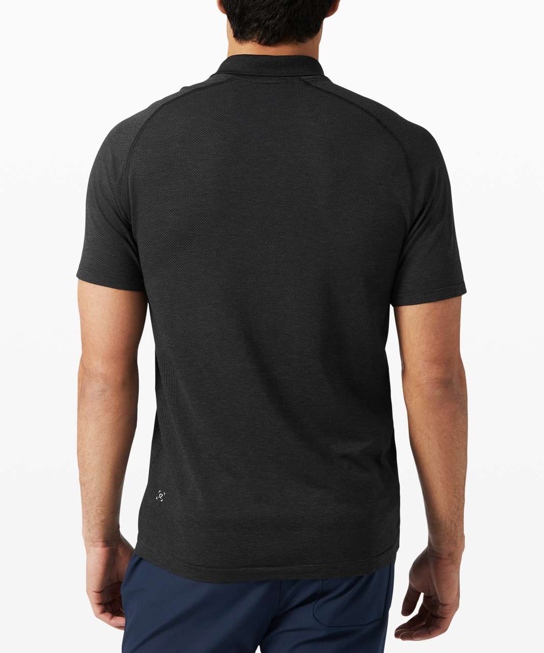 Lululemon Metal Vent Tech Polo 2.0 - Deep Coal / Black