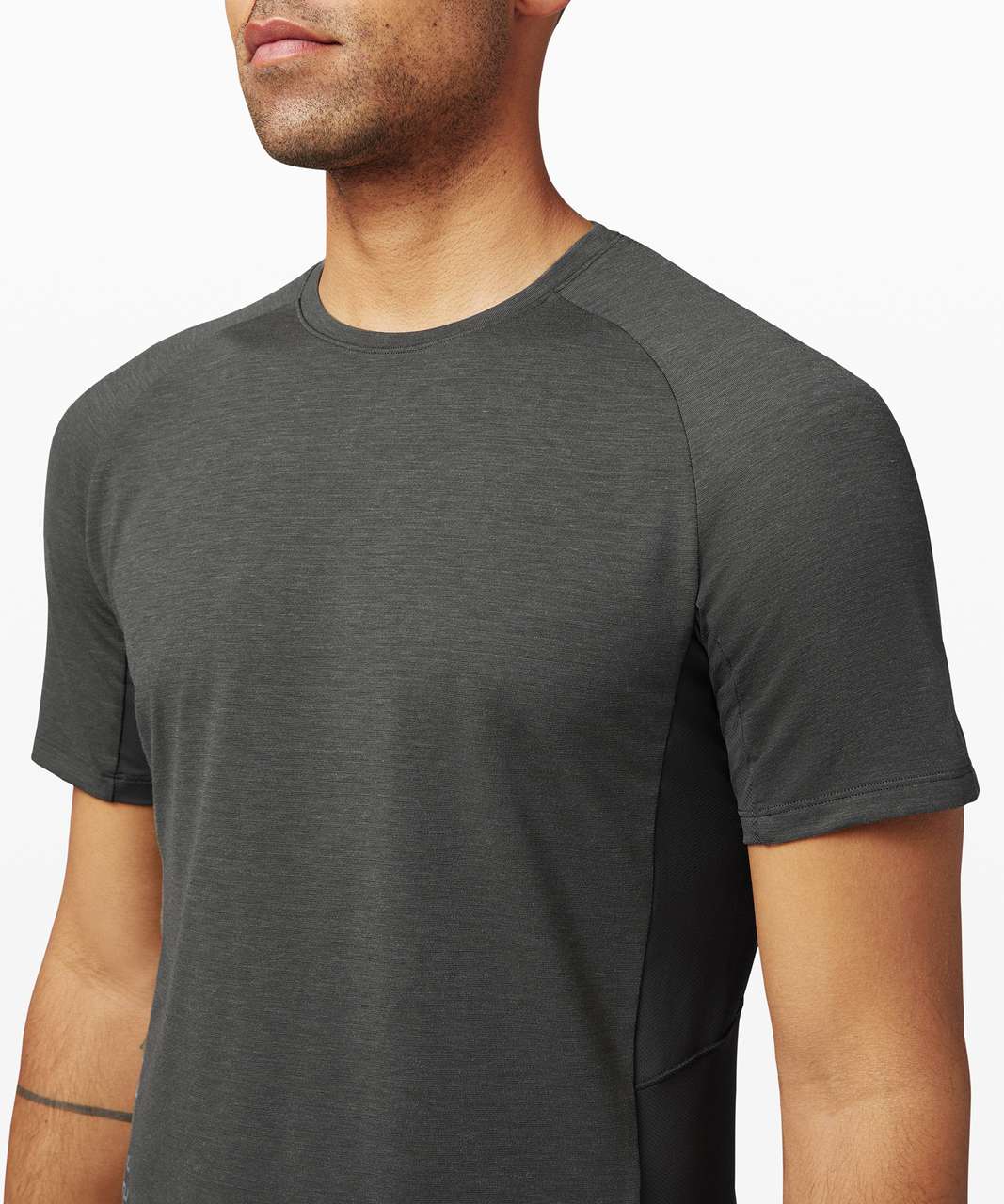 Lululemon Always Agile Short Sleeve - Graphite Grey