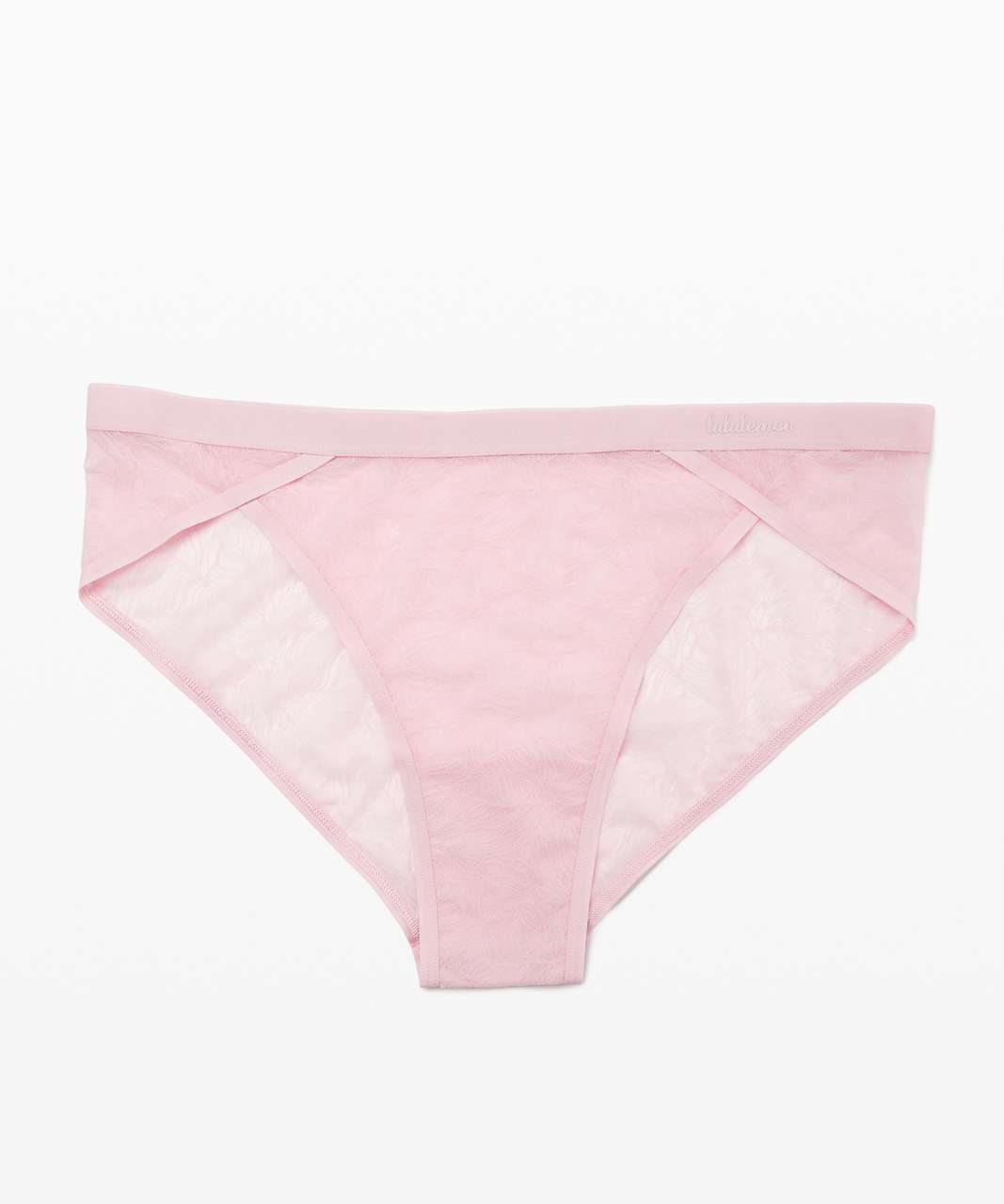 Lululemon Shadow Mesh Cheeky Bikini *Leaf (Online Only) - Misty Pink