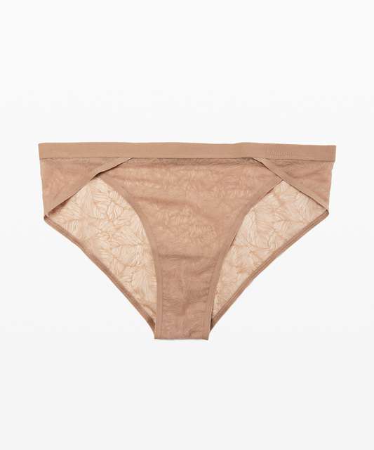 Lululemon Shadow Mesh Cheeky Bikini *Leaf (Online Only) - Lunar Rock - lulu  fanatics