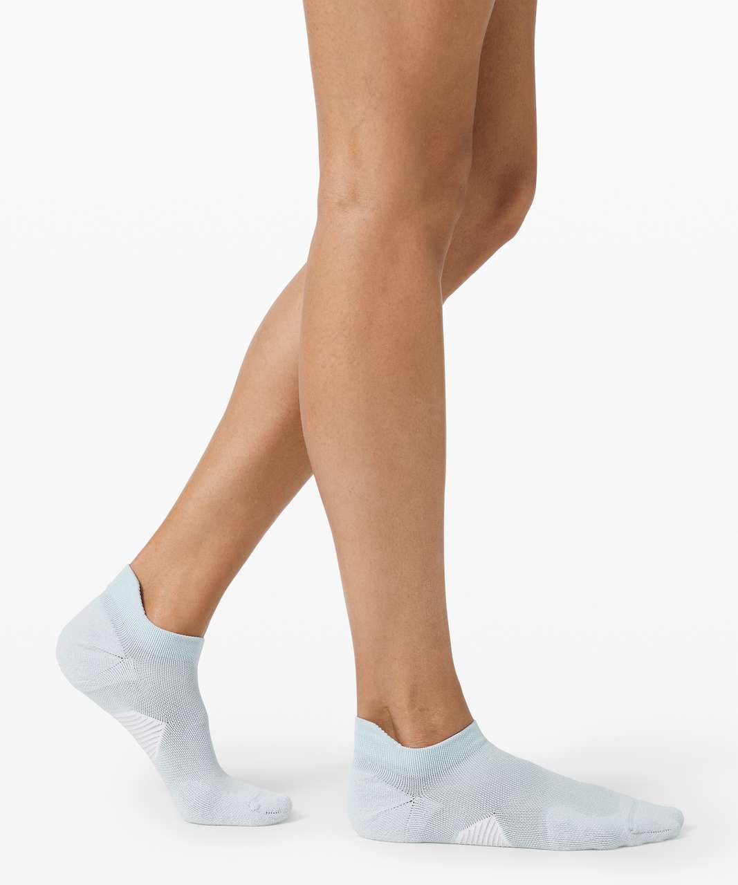 Lululemon Speed Tab Sock *Silver - Daydream / White