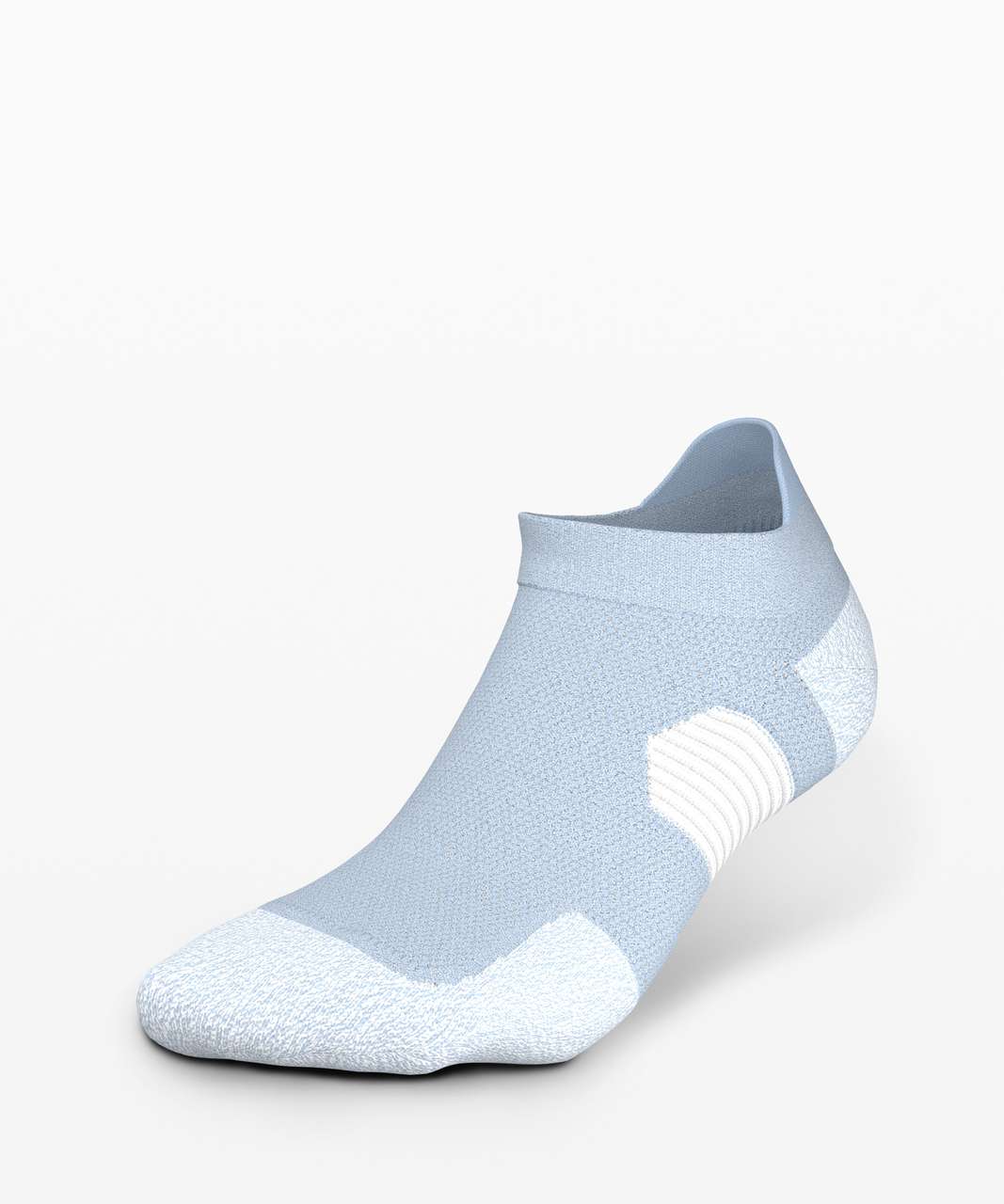 Lululemon Speed Tab Sock *Silver - Daydream / White