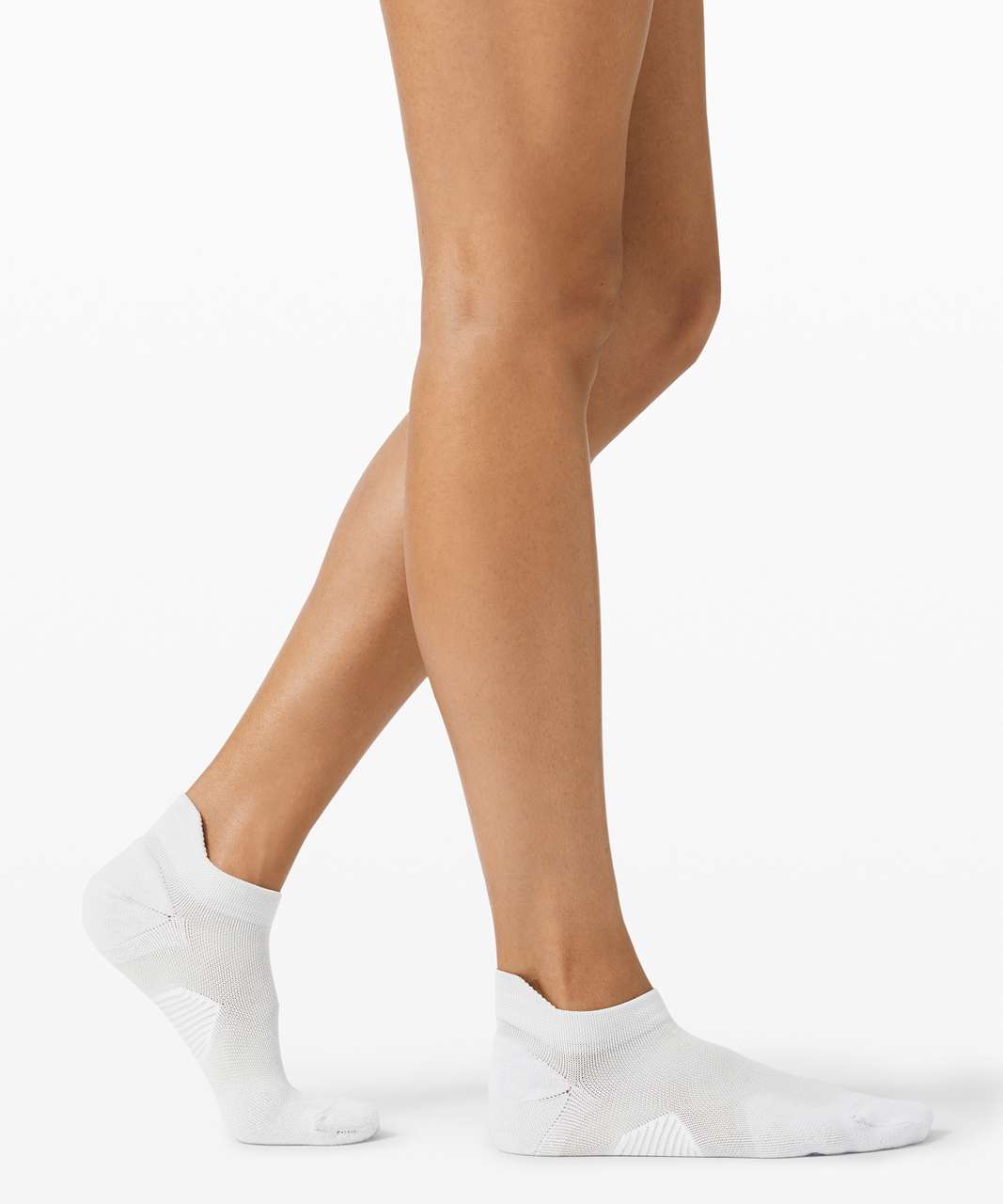 Lululemon Speed Tab Sock *Silver - Vapor / White