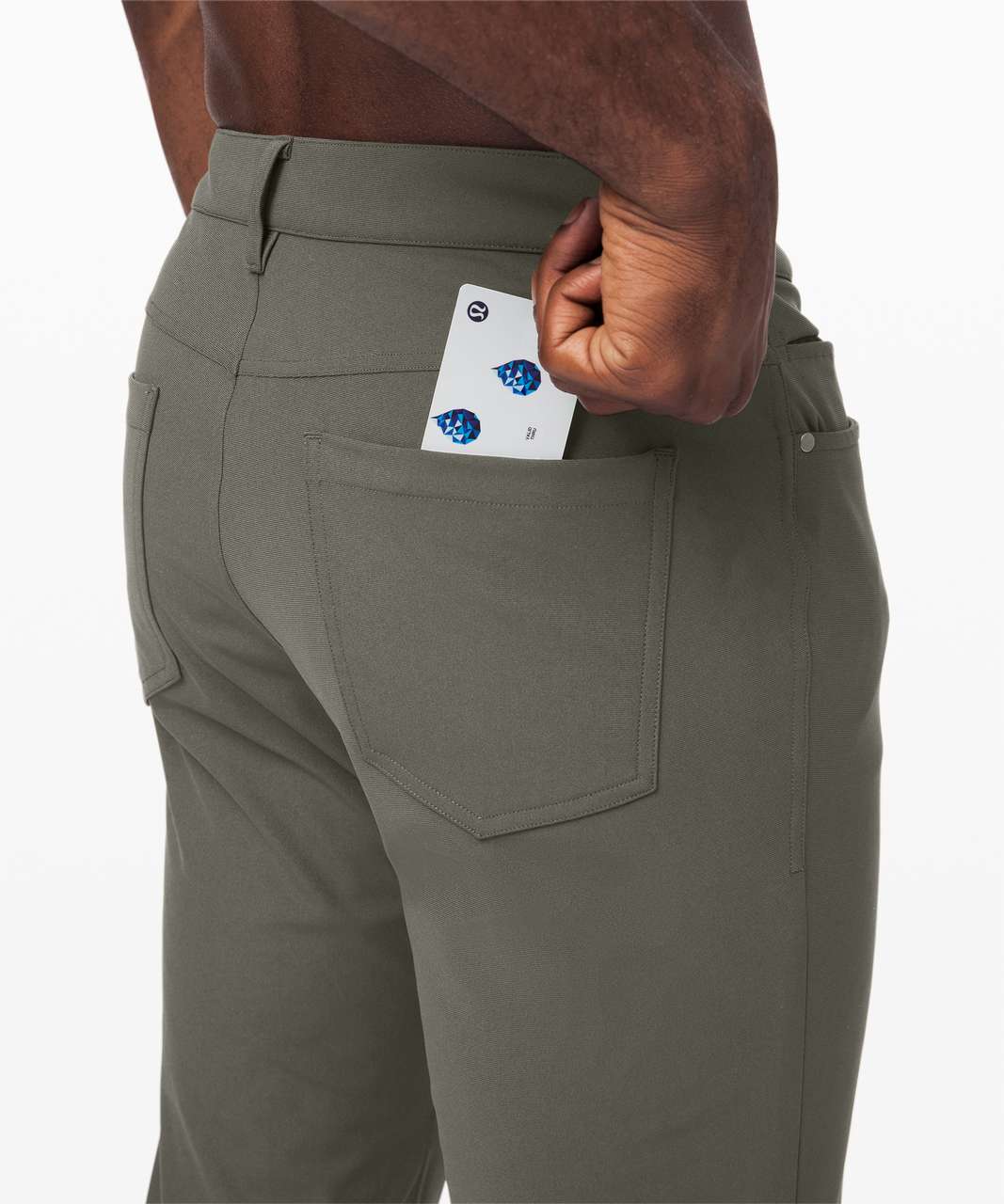 Lululemon ABC Pant Slim *Warpstreme 34" - Grey Sage (First Release)