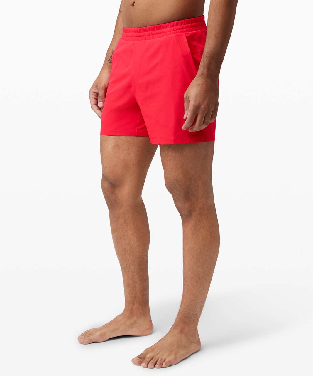 Lululemon Channel Cross Swim Short *5" - Spicy Red