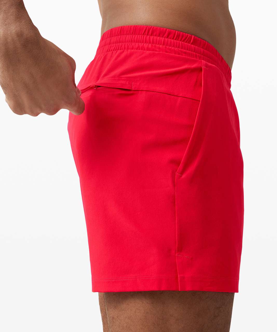 Lululemon Channel Cross Swim Short *5" - Spicy Red