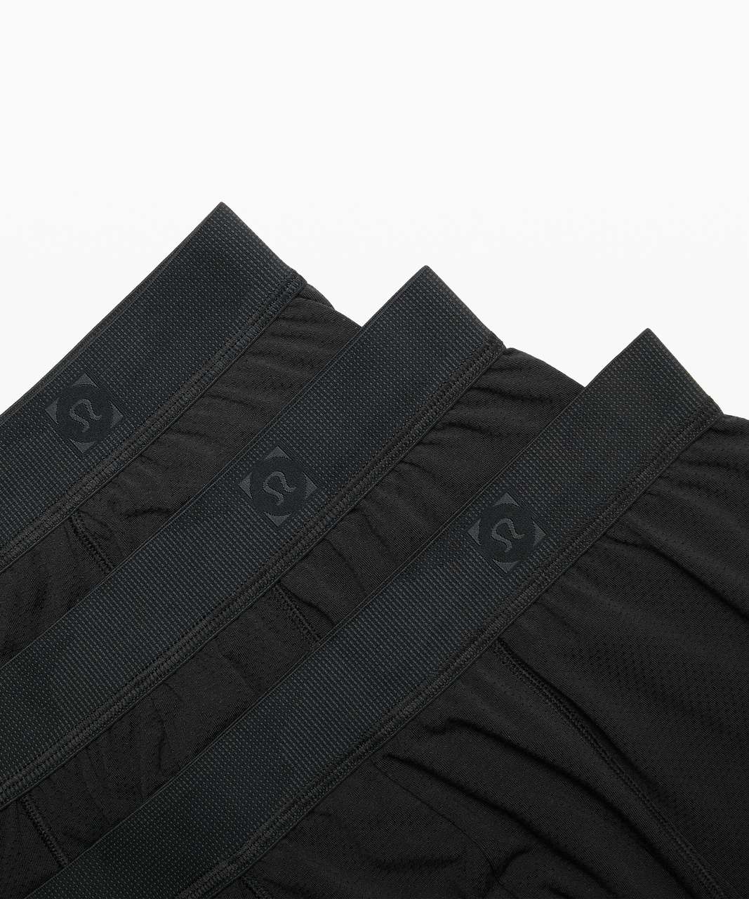 Lululemon Always in Motion Boxer Mesh *3 Pack - Black / Black / Black