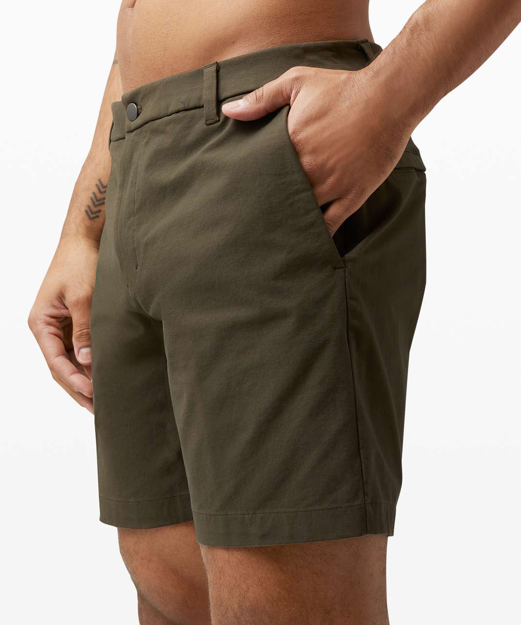 Lululemon Commission Short 7" *Canvas - Dark Olive