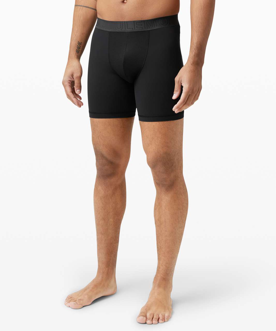 Lululemon Mixed Boxer 3 Pack Long - Black / Black / Black