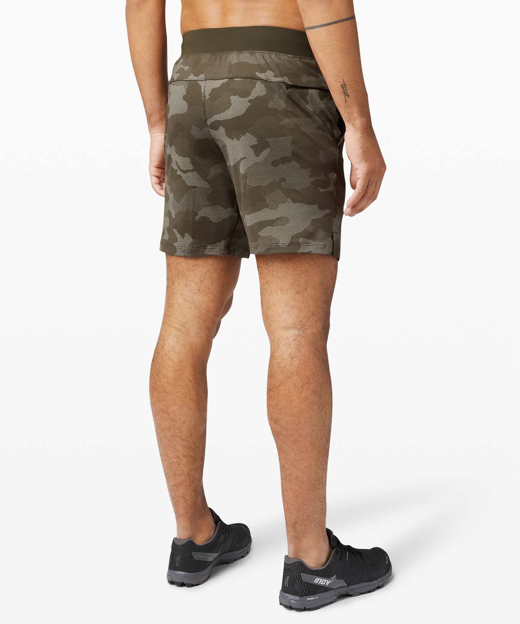 Lululemon T.H.E. Short 7 Mesh *Linerless - Variegated Mesh Camo