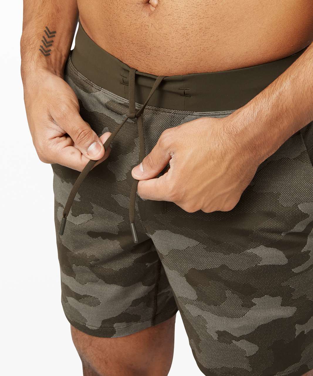 Lululemon Lululemon T.H.E. Linerless Shorts 9 Variegated Mesh Camo Ma