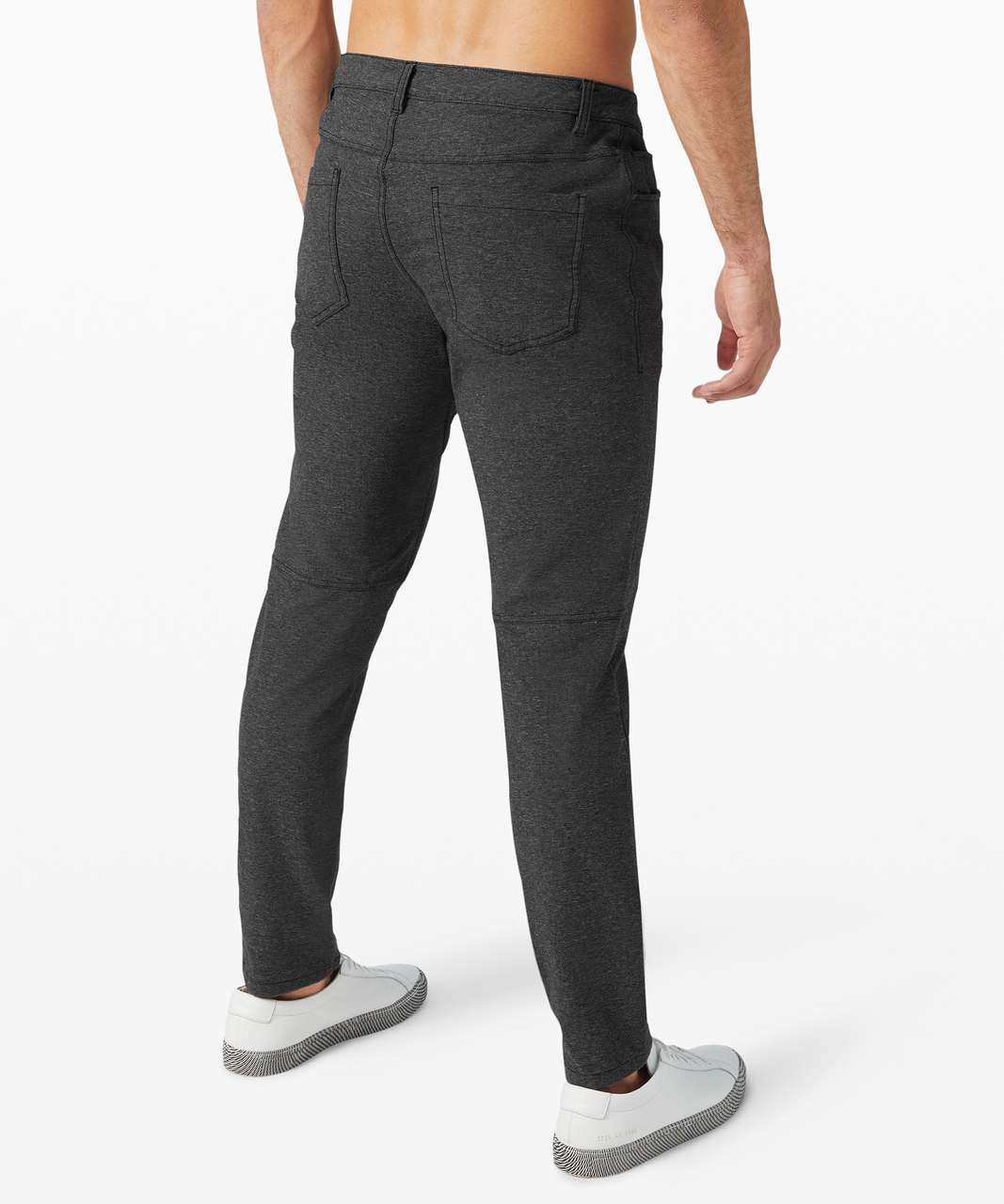 Lululemon ABC Pant Slim *Tech Canvas 32" - Heathered Black