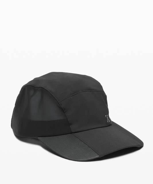 Lululemon Fast and Free Mens Run Hat Elite - Black - lulu fanatics