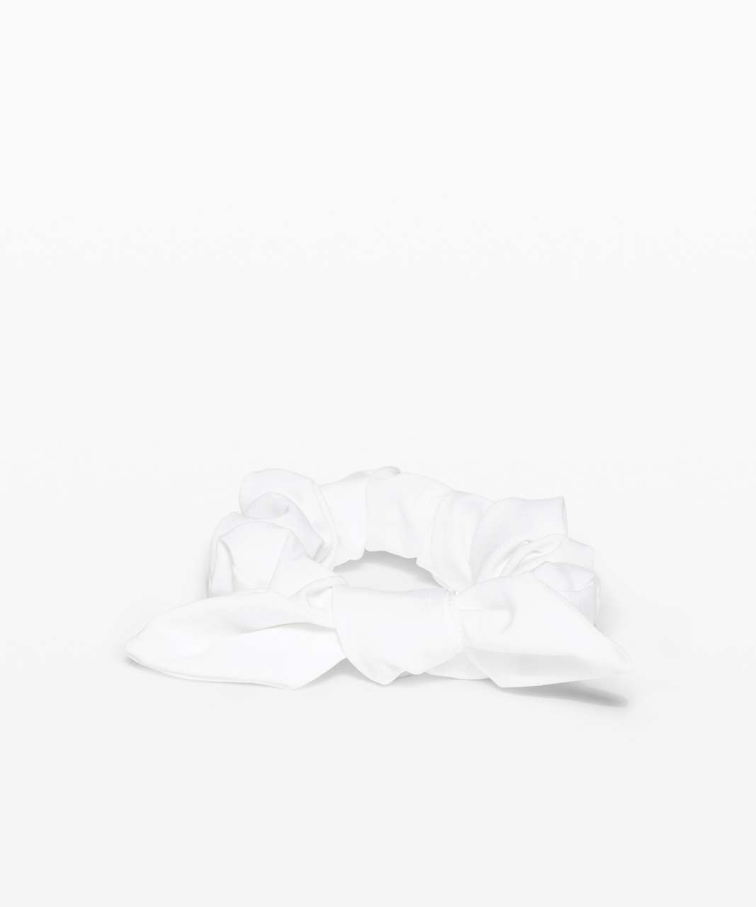 Lululemon Uplifting Scrunchie *Bow - White
