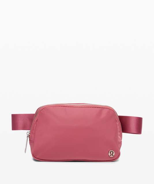 Lululemon Everywhere Fleece Belt Bag - Black - lulu fanatics