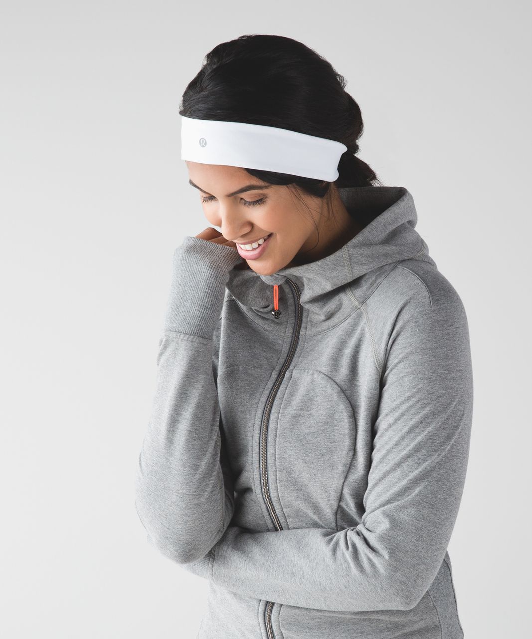 Lululemon Fly Away Tamer Headband II - White