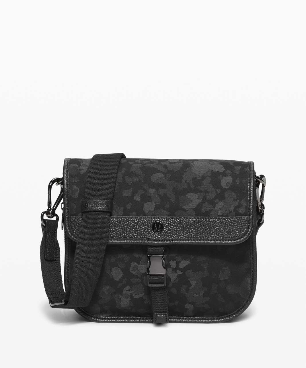 Lululemon Now and Always Crossbody 5L - Fragment Camo Jacquard Black Deep Coal