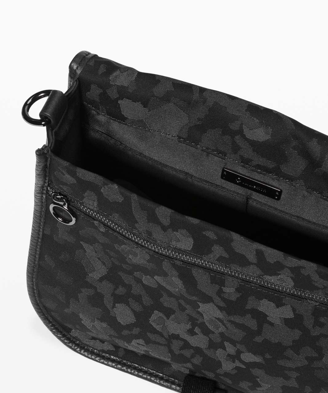 Lululemon Now and Always Crossbody 5L - Fragment Camo Jacquard Black Deep Coal