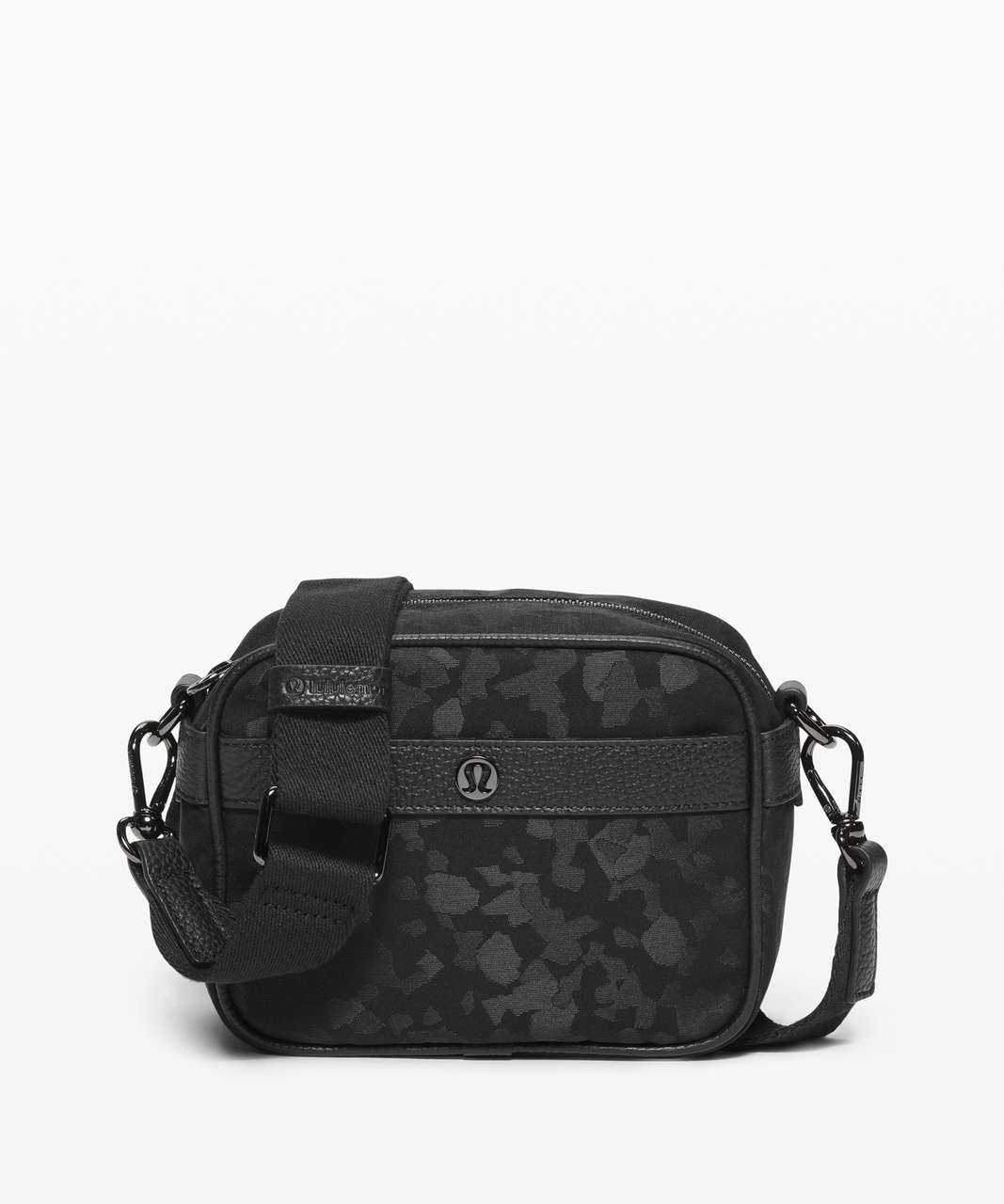 Lululemon Now and Always Crossbody Mini 3L - Fragment Camo Jacquard Black Deep Coal