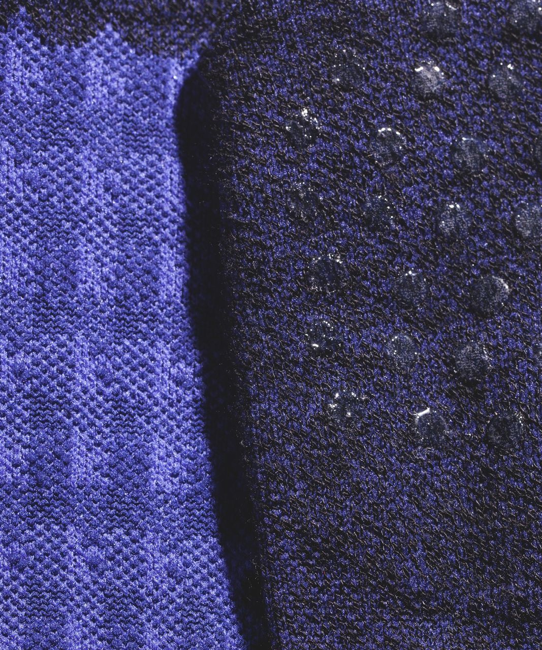 Lululemon Heels High Studio Sock - Emperor Blue / Black / Super Purple