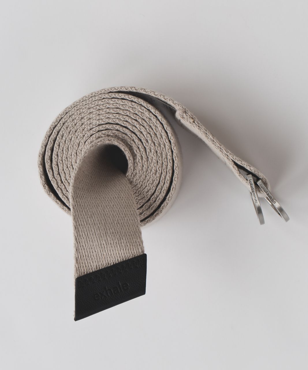 Lululemon No Limits Stretching Strap - Sand Dune / Black