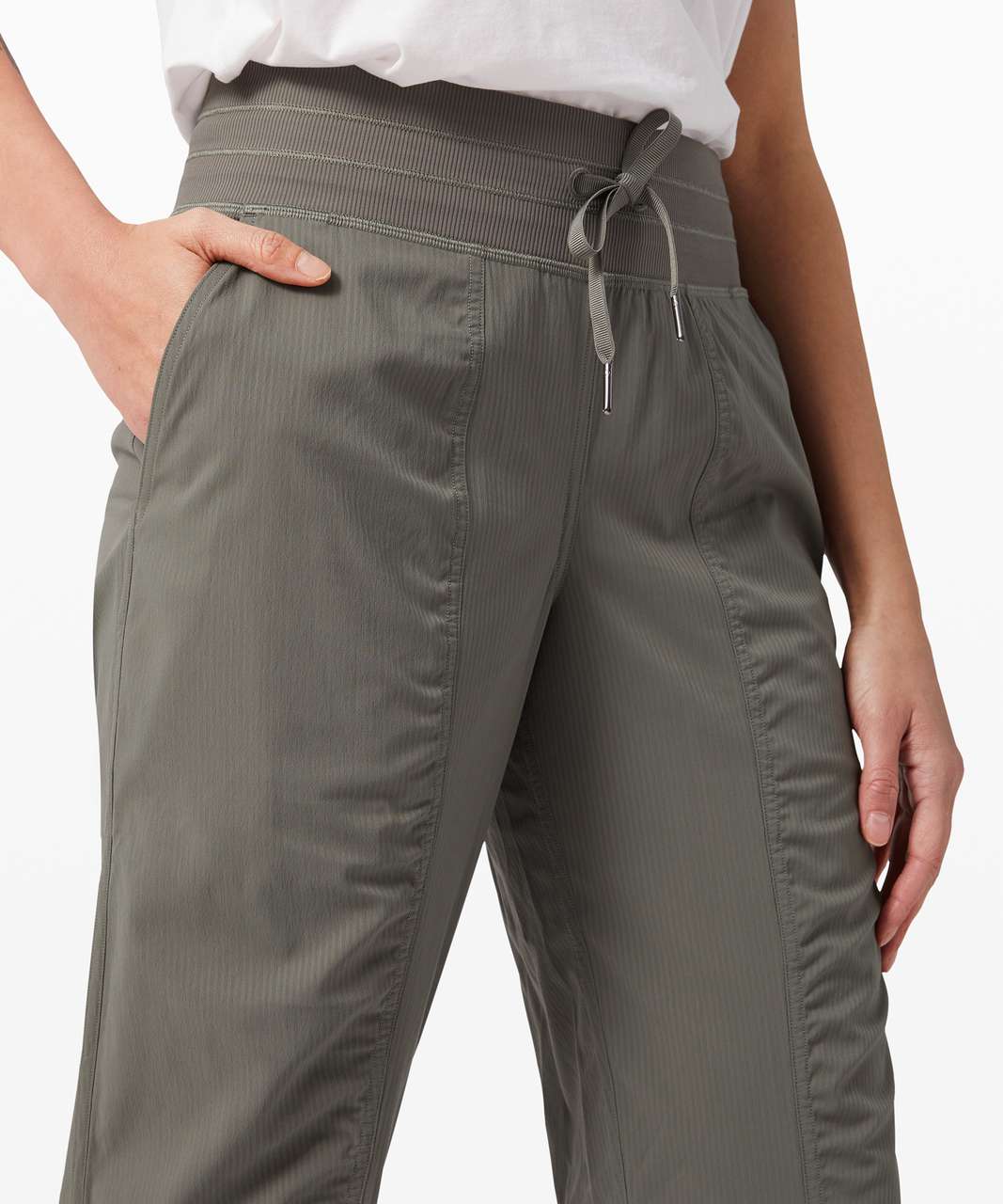 Beyond the Studio Lined Jogger, Grey Sage