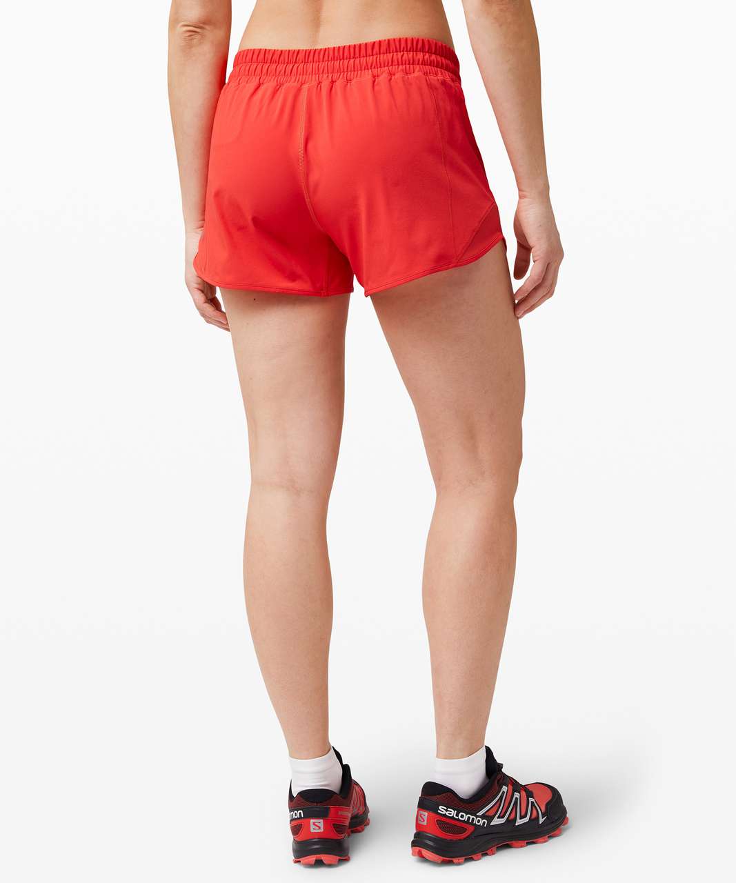 Lululemon Hotty Hot Short II *Long 4" - Carnation Red