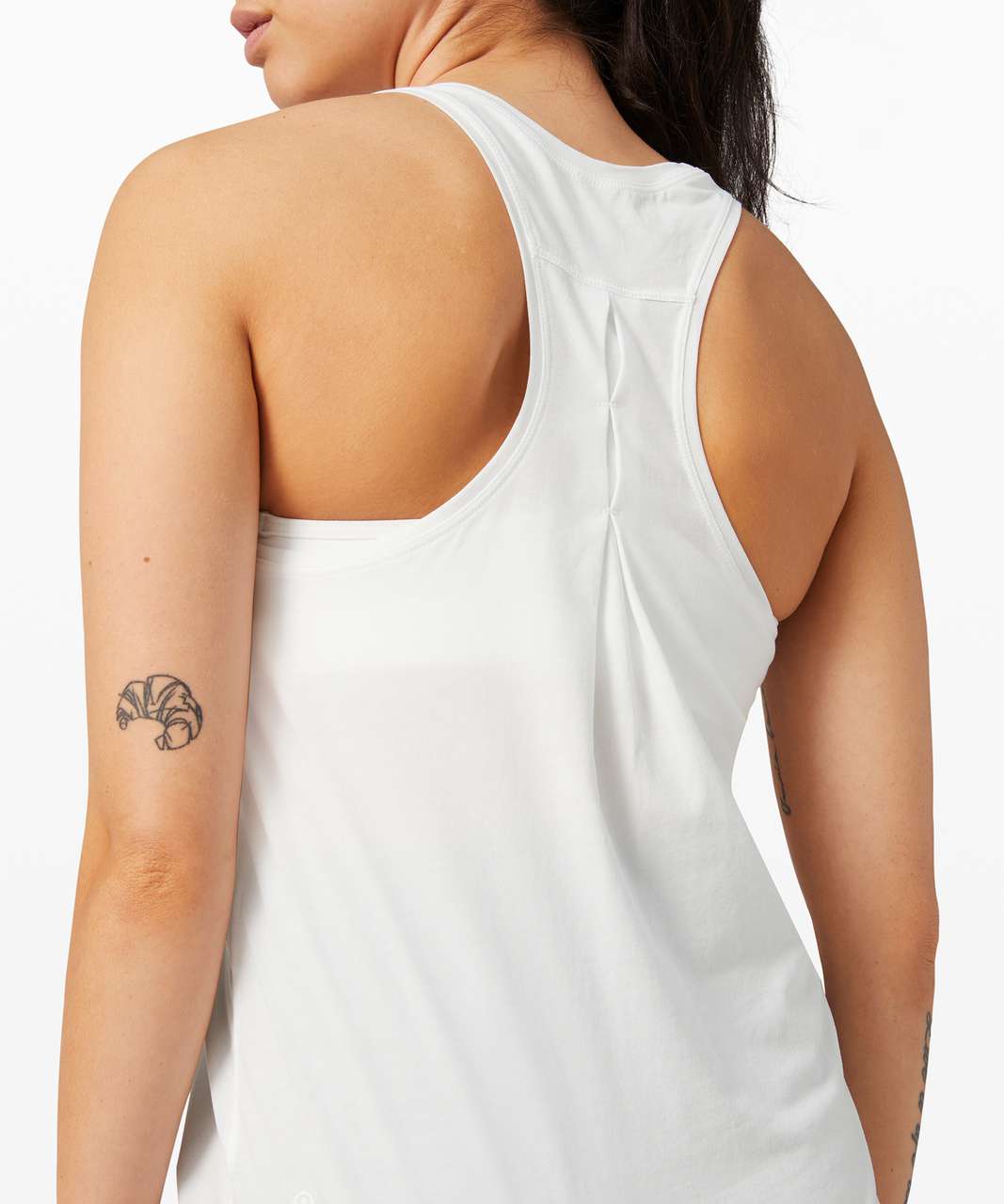 Lululemon Love Tank *Pleated - White (Fifth Release)