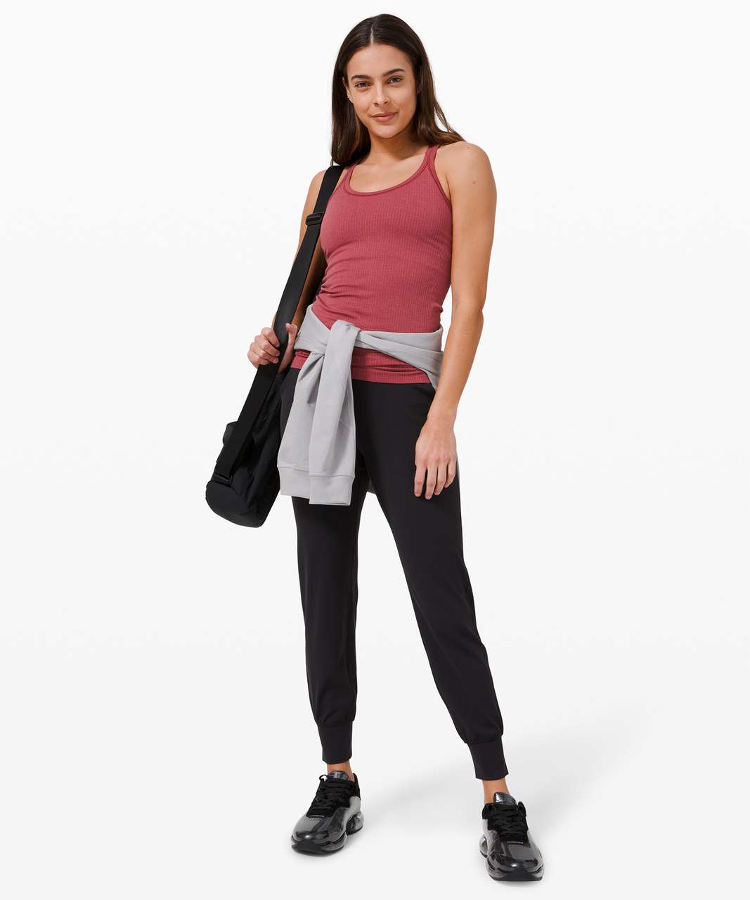 Lululemon Ebb To Street Tank *Light Support For B/C Cup - Chianti