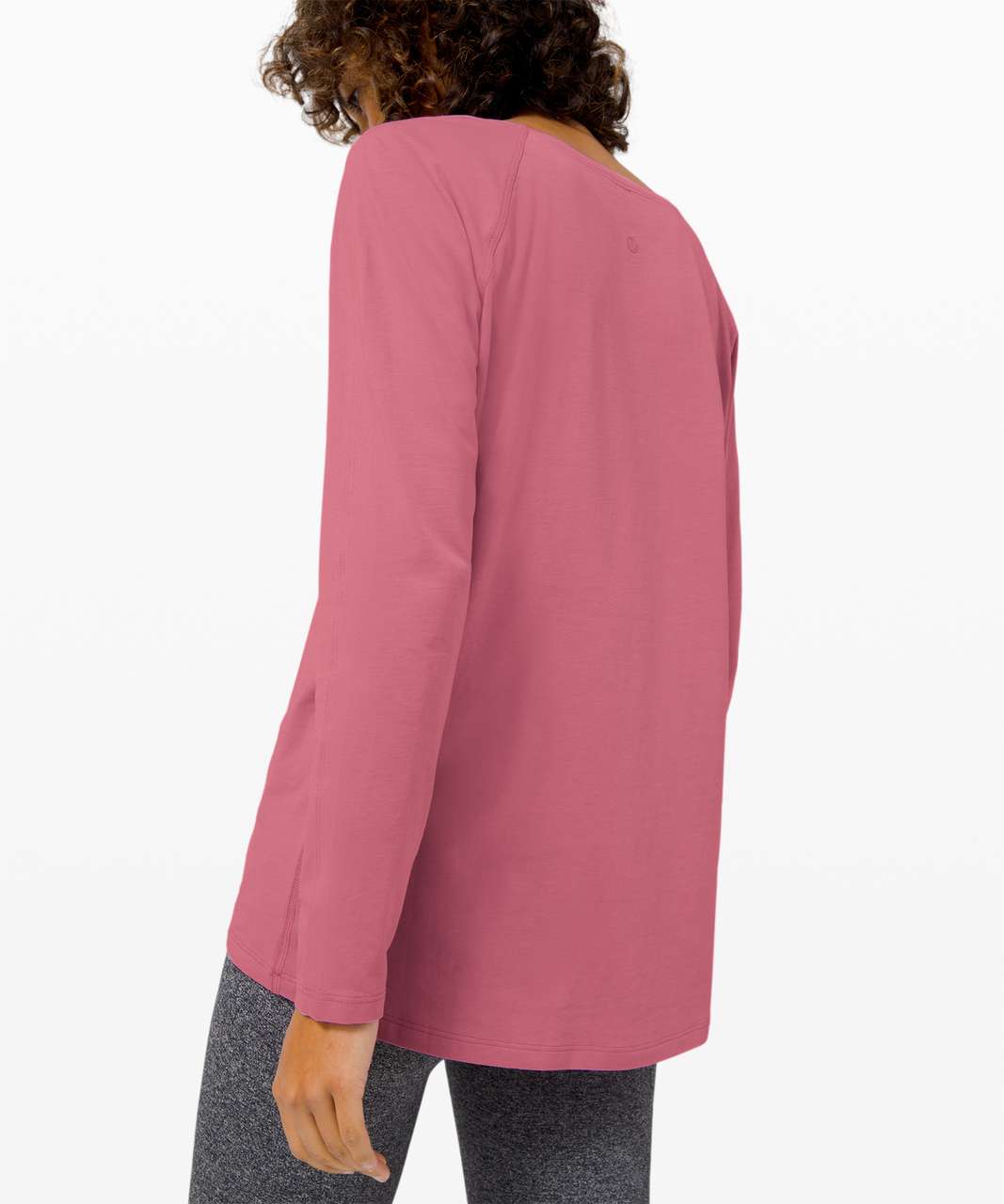 Lululemon Emerald Long Sleeve - Cherry Tint