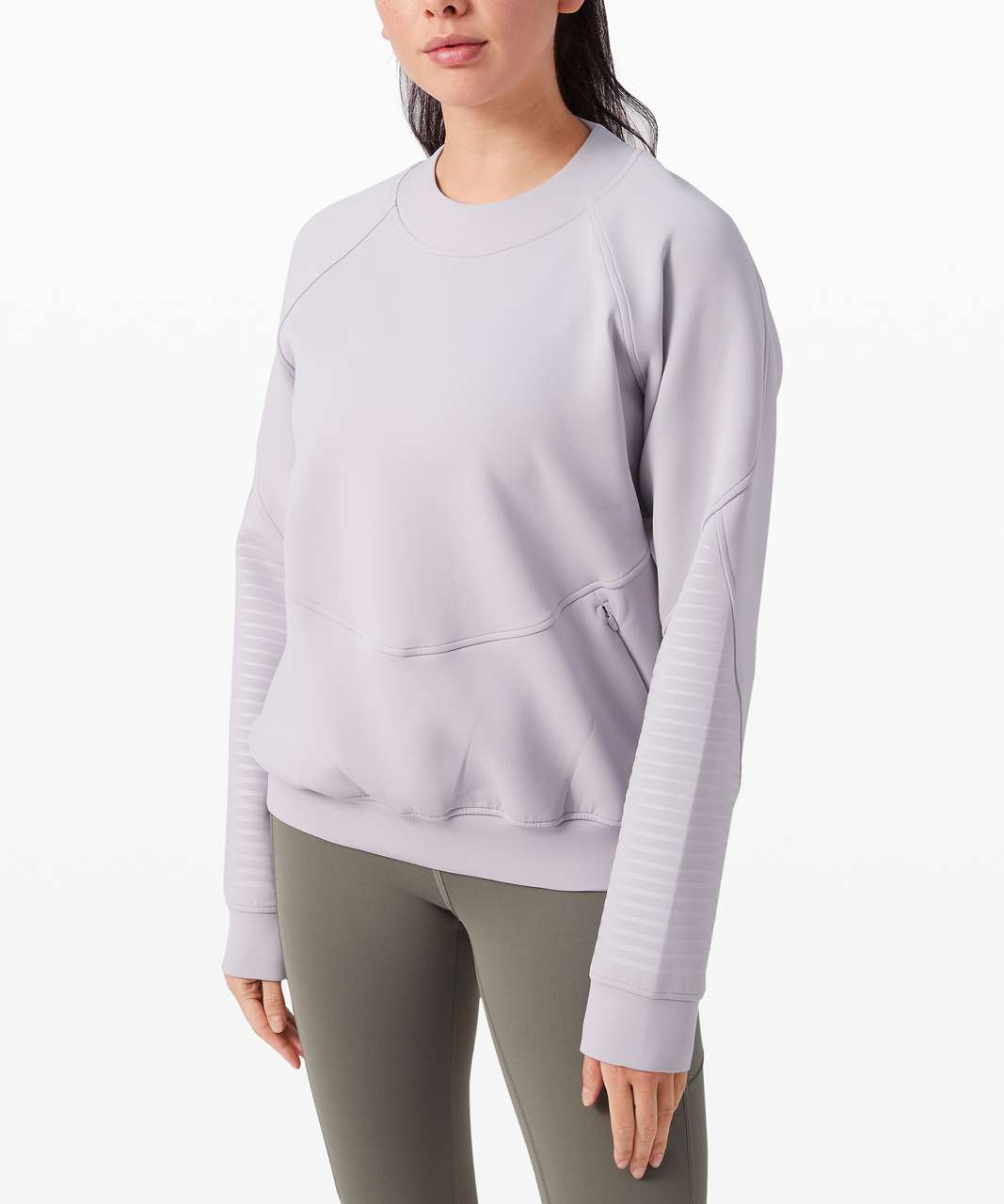 Lululemon City Sweat Crew *Spacer - Iced Iris