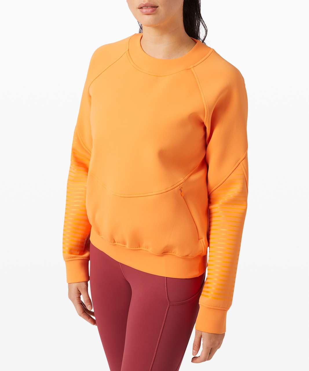 Lululemon City Sweat Crew *Spacer - Tiger