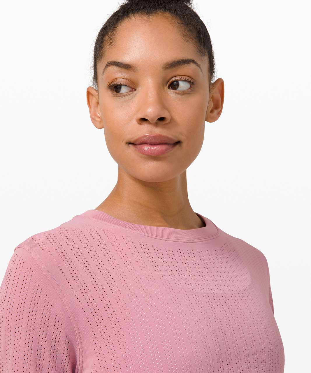 Lululemon Train to Be Long Sleeve - Pink Taupe / Pink Taupe - lulu fanatics