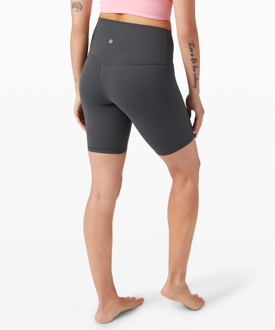 Lululemon Align High Rise Short 8" - Graphite Grey