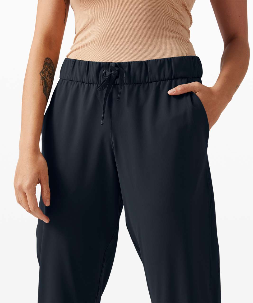 Lululemon On The Fly Crop Jogger - True Navy