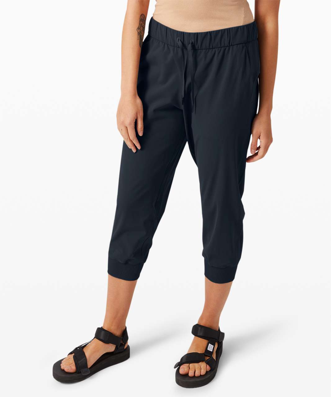 Lululemon On The Fly Crop Jogger - True Navy