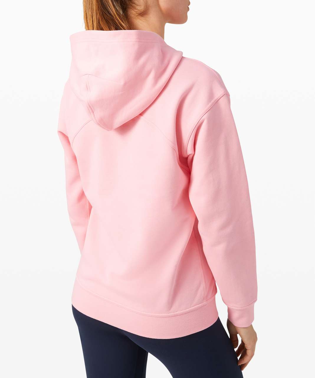 LULULEMON All Yours Zip Hoodie Womens Size S Moss Rose Sweatshirt