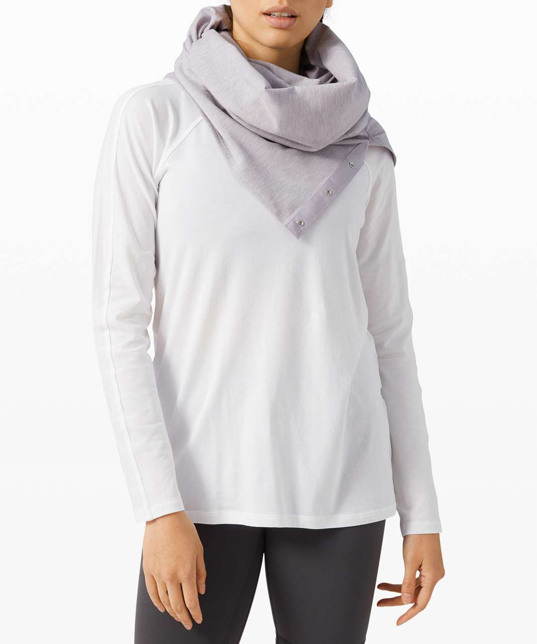 Lululemon Vinyasa Scarf *Modal - Heathered Iced Iris