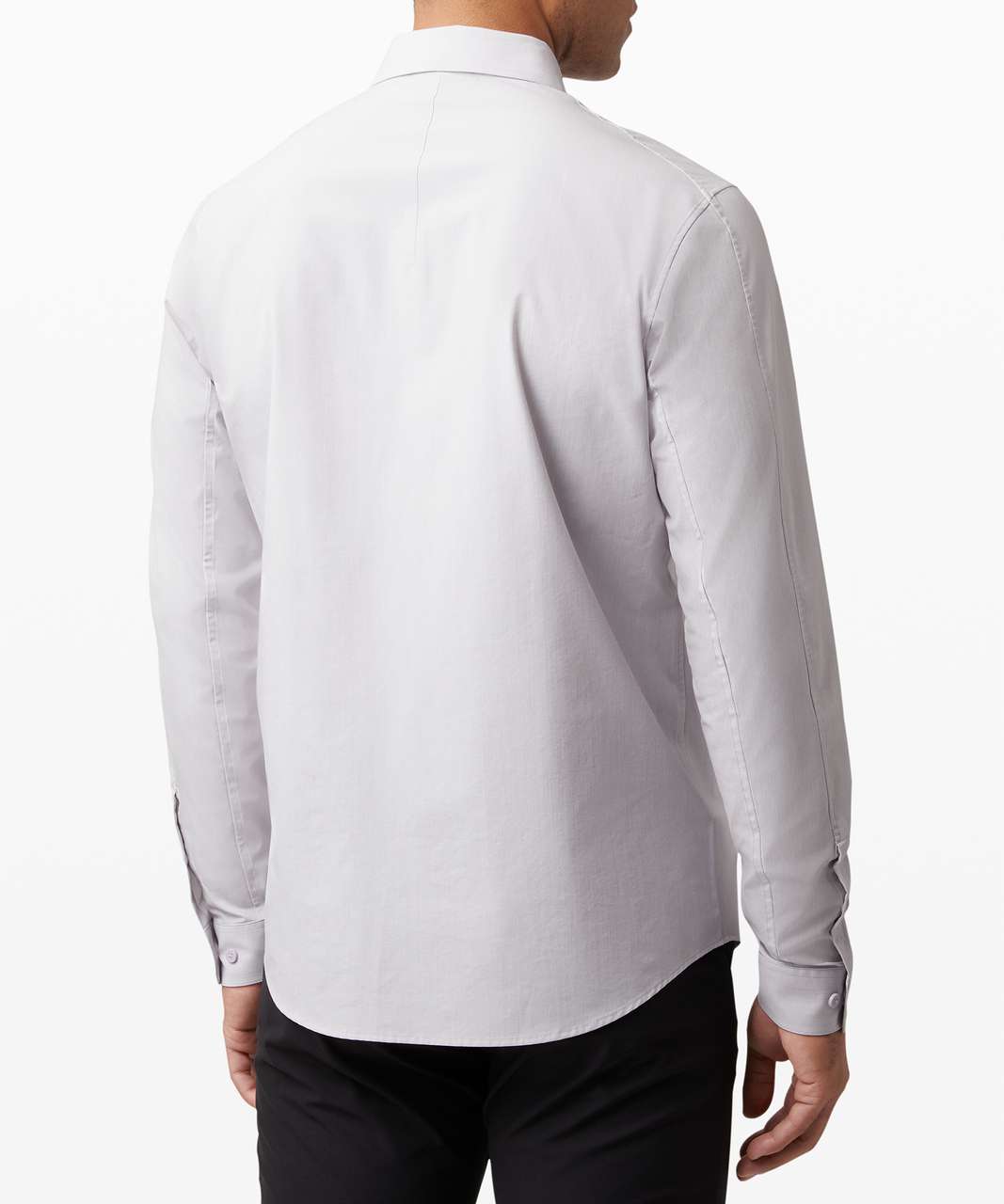 Lululemon Down to the Wire Long Sleeve Shirt - Heathered Iced Iris