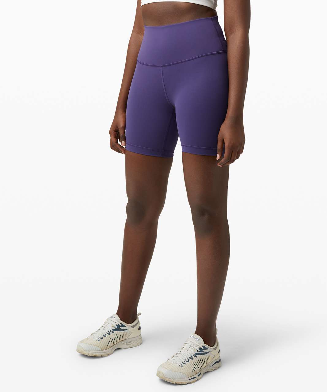 Lululemon Wunder Train High-Rise Short 6" - Midnight Orchid