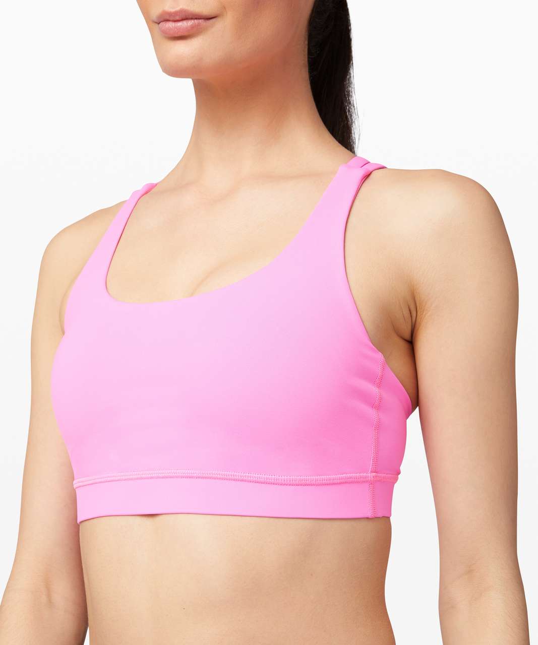 Lululemon Energy Bra *Medium Support, B-D Cup - Dark Prism Pink