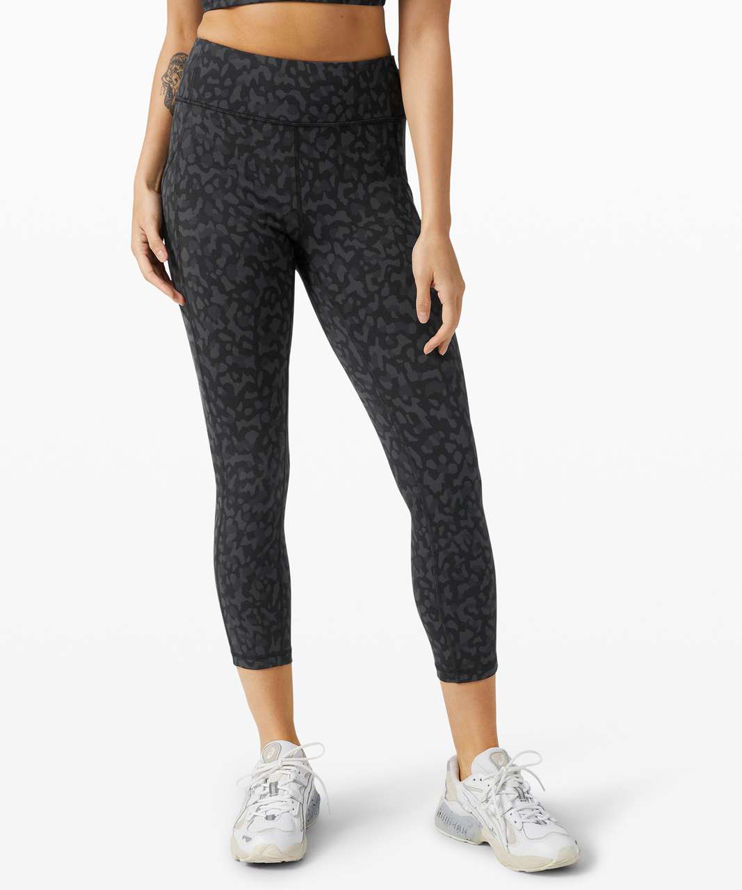 Lululemon Align Camo Deep Coal Multi Women Invigorate High Rise