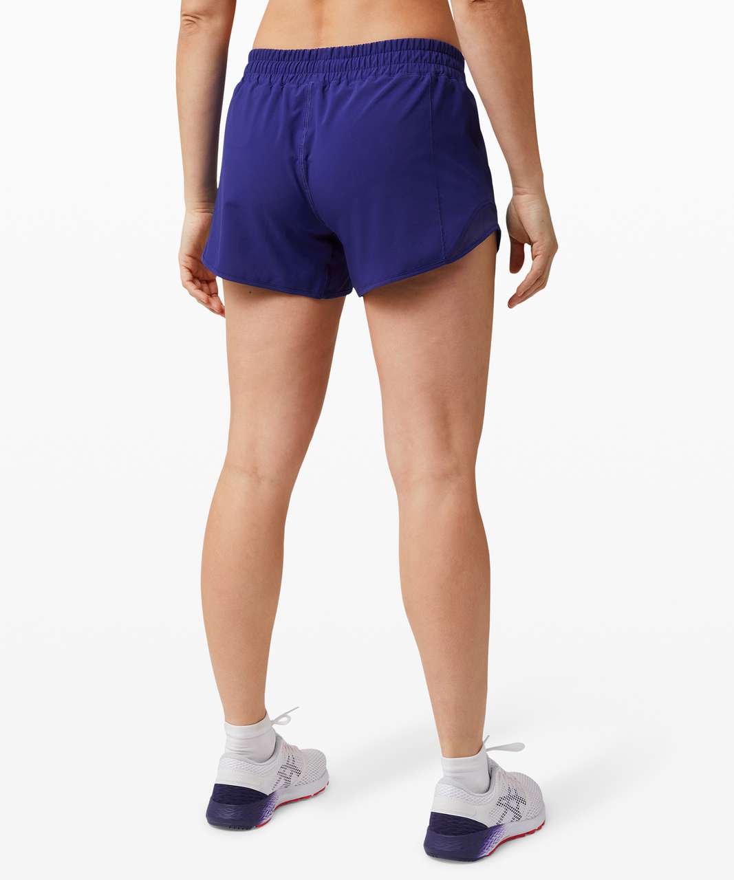 lululemon athletica, Shorts, Lululemon Hotty Hot Short Ii 4 Size 6 Blue  Glow Long Run