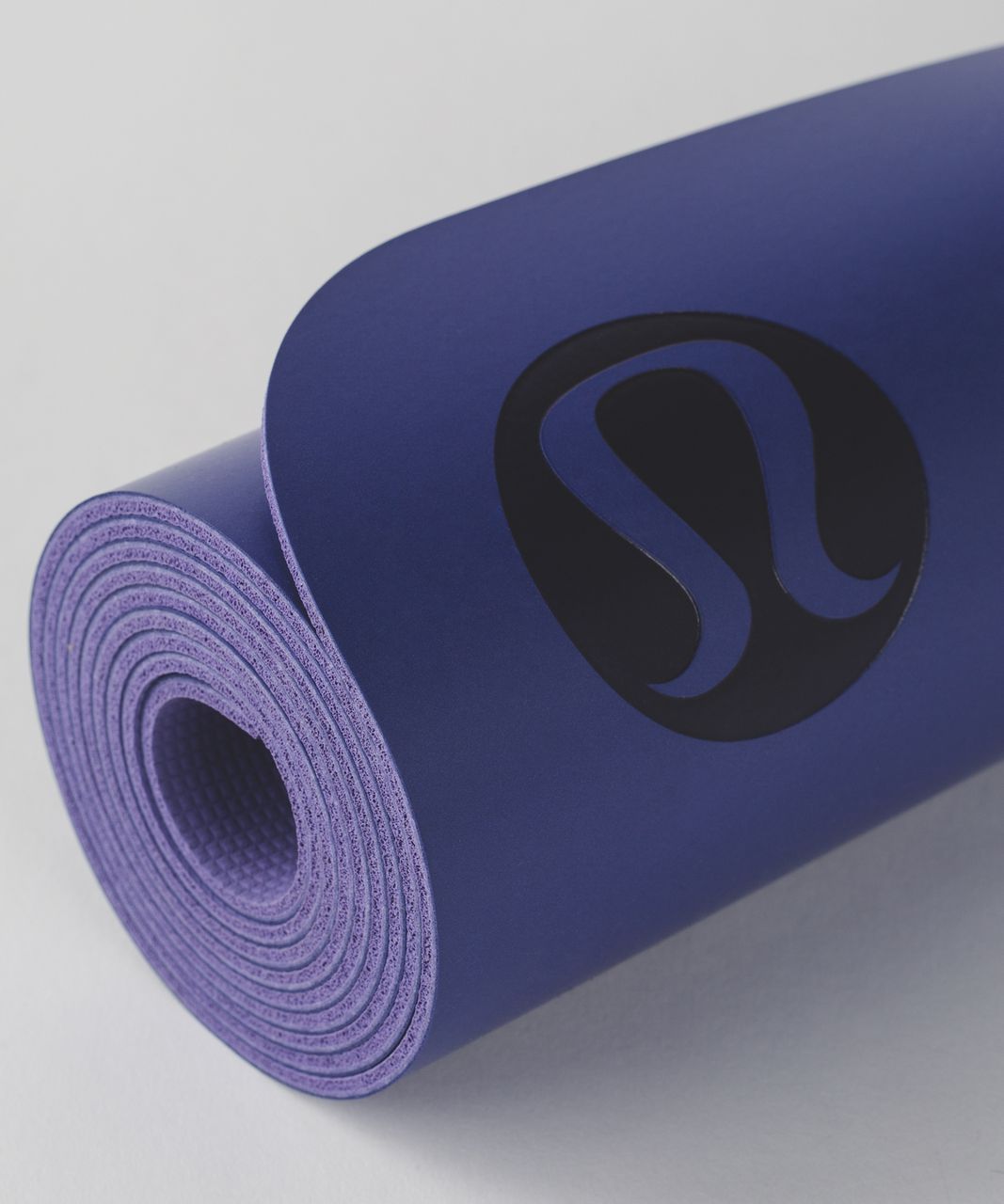 The reversible purple / blue yoga mat - LULULEMON